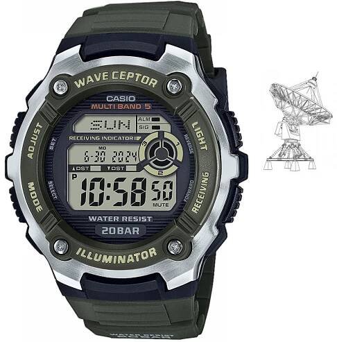 Casio Wave Ceptor WV-200R-3AEF (360) | SrovnejLeky.cz