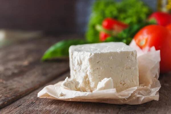 Oblíbenou součástí jídelníčku byl i sýr feta.