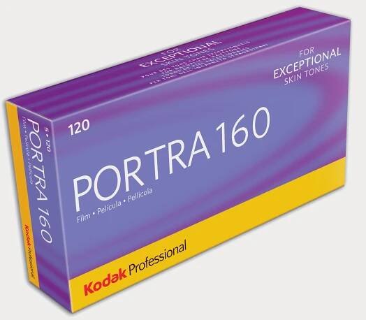Film Kodak Professional Portra 400 120 (balenie 5 ks)