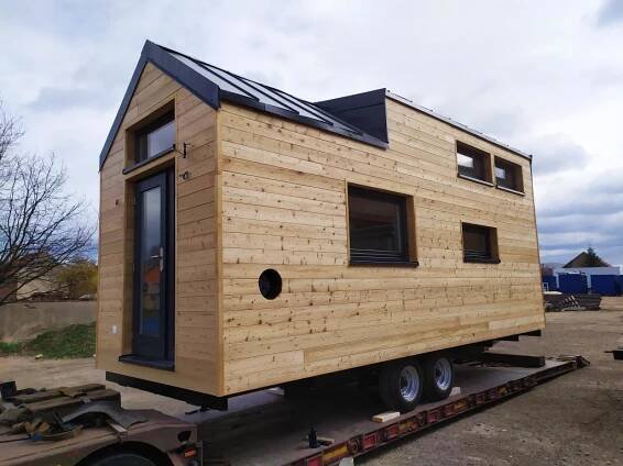 Tinyhouse tři nápravy