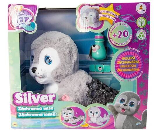 Interaktivní tuleň Silver | eberry.cz
