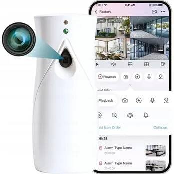 MINI ŠPIONÁŽNÍ WIFI KAMERA V ODVLHČOVAČI, SENZOR POHYBU, NÁHLED NA TELEFON