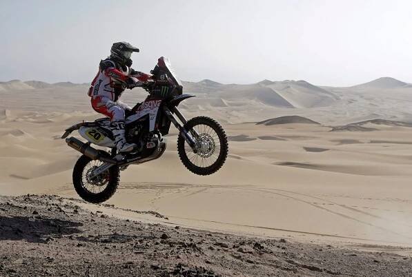 Pabiška dojel ve zkrácené etapě Rallye Dakar čtrnáctý