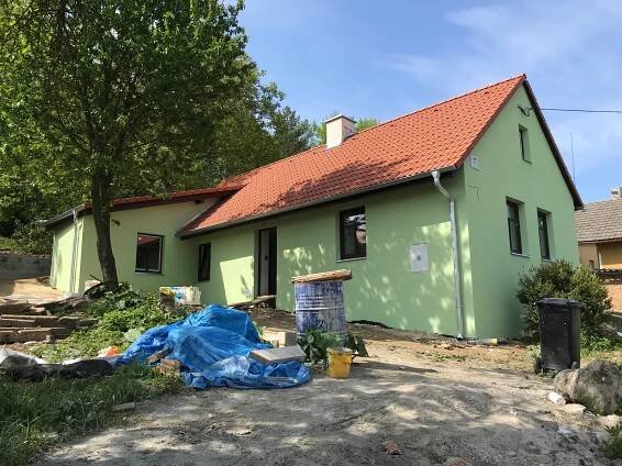 Újezd - rekonstrukce domu - Bosta Holding a.s.