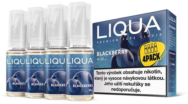 Ostružina - Blackberry - LIQUA 4-Pack