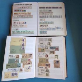 Sbírka známek Německa v 9 zásobnících +známky na volno - Sběratelství