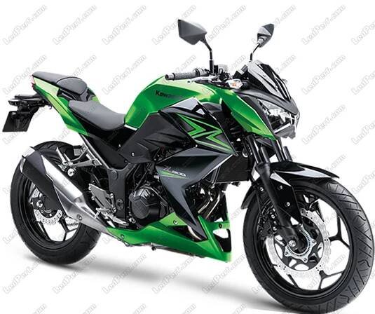 Sekvenční / Dynamické LED blinkry pro Kawasaki Z300