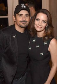 Brad Paisley and actress Kimberly Williams-Paisley attend ACM Lifting Lives featuring Little Big Town hosted and underwritten by Johnathon Arndt and Newman Arndt on November 16, 2017 in Nashville, Tennessee