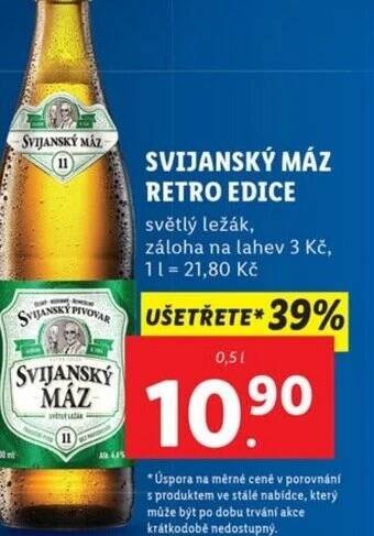 Lidl SVIJANSKÝ MÁZ RETRO EDICE nabídka