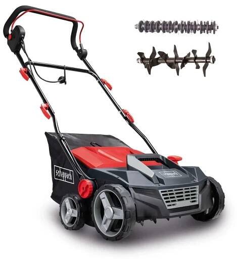 Scheppach Elektrický vertikutátor SC38 1600 W; pracovní šířka: 38 cm