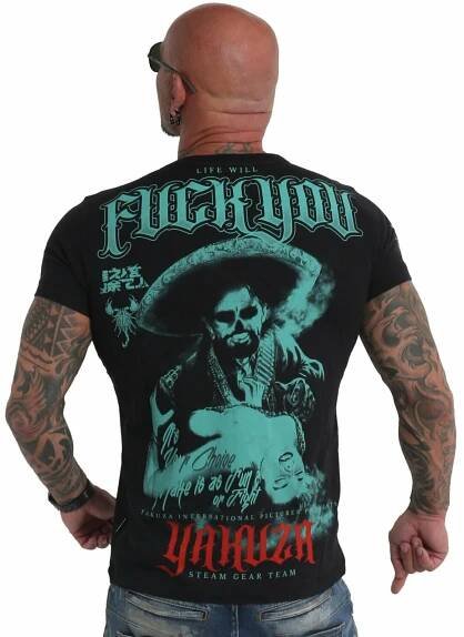 ZNAČKOVÉ PÁNSKÉ TRIKO YAKUZA vel.XXXXL