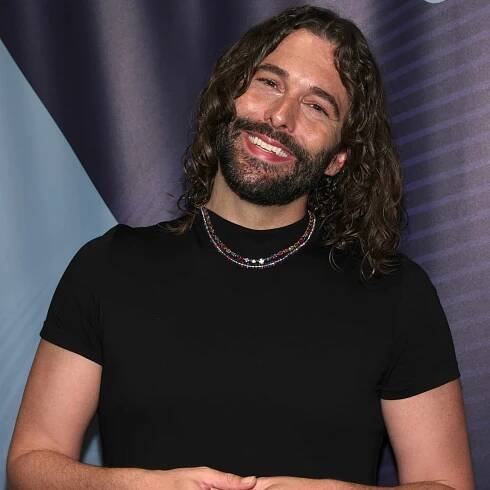 WASHINGTON, DC - APRIL 28: Jonathan Van Ness, founder of JVN Hair, backstage at ChargeX - the global ecommerce conference hosted by Recharge on April 28, 2023 in Washington, DC. (Photo by Jemal Countess/Getty Images for Recharge)