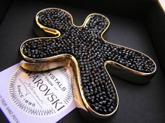 Vůně do auta NIKI Crystal Swarovski - Black Gold - auto-doplnky.com