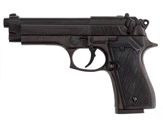 Pistole Beretta 92 Itálie 1975 - dekorační replika DENIX D-1245 L-11