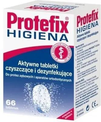Obrázek produktu pro Čistící tablety Protefix pro dentální náhrady, 66 ks