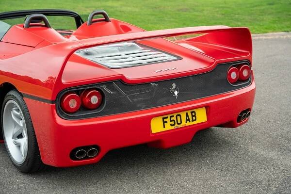 1997 Ferrari F50 - Ex Rod Stewart for sale by auction in West Sussex, United Kingdom
