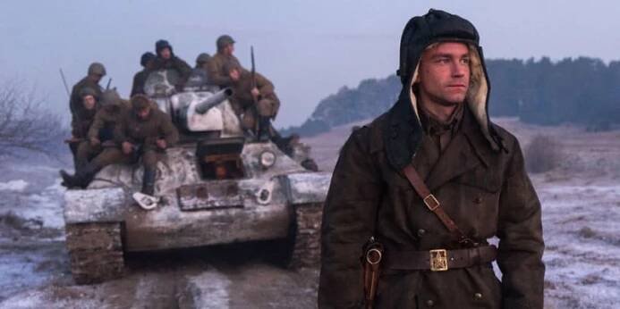 Vojáci Rudé armády ve filmu Legenda jménem T-34 (ilustrační foto)