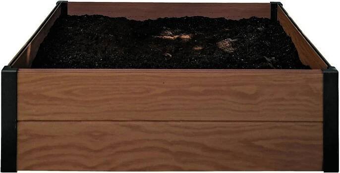 Keter Maple Square Vyvýšený záhon 106 x 32 x 106 cm hnědý 249299