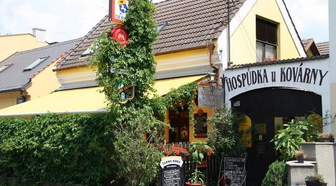 Hospůdka v létě.