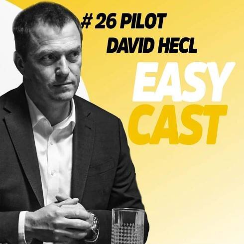 Obrázek epizody David Hecl - Piloti jsou mezi sebou soutěživí a škodolibí #EasyCast #Kotak