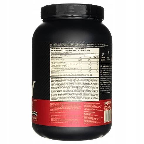 Optimum 100 % Whey Protein Koláč s krémom 896 g Značka Optimum Nutrition