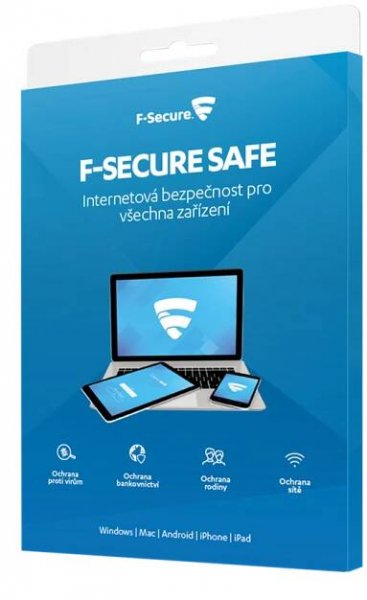 F-Secure INTERNET SECURITY pro 7 zařízení na 1 rok - CZ elektronicky