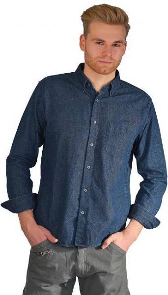 Kera Herren Jeanshemd 