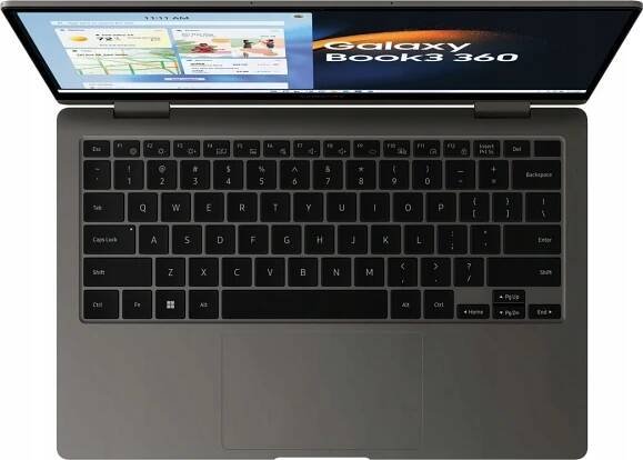 Notebook 2v1 Samsung Galaxy Book3 360 i7-1360P 13,3" FHD OLED 16/512GB W11H Druh grafické karty integrovaná grafika