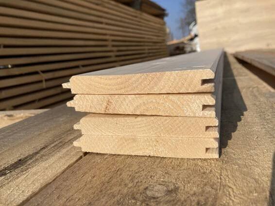 Obkladové palubky - 15×121 mm - různé délky