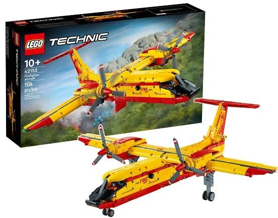 V obchode LEGO: súprava LEGO Technic 42152 Hasičské lietadlo je na predobjednávku