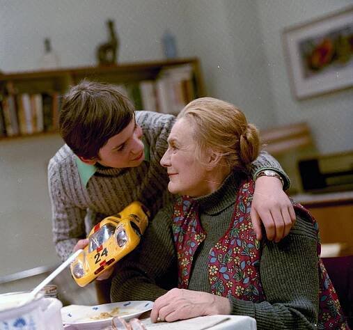 Nebezpečí smyku - Z filmu - Daniel Rous, Jiřina Štěpničková