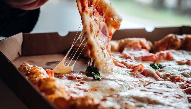 Lahodná pizza