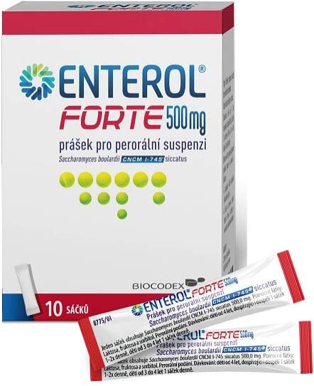 Enterol Forte 500 mg 10 sáčků