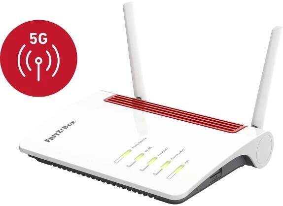 AVM AVM FRITZ!Box 6850 5G Wi-Fi router Integrovaný modem: LTE, 2.4 GHz, 5 GHz, 1.2 GBit/s