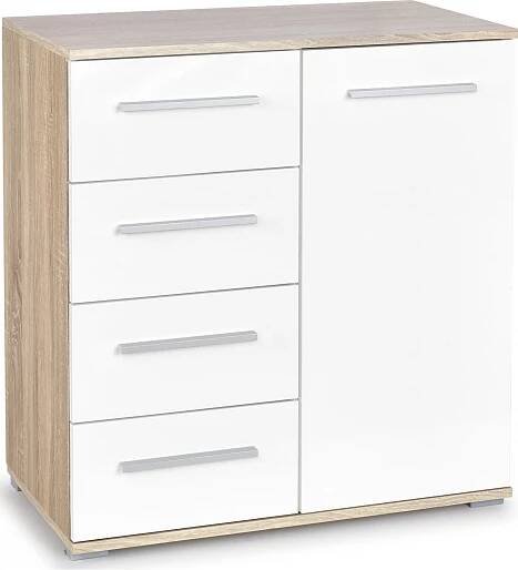 Halmar Lima KM-2 bílá/dub sonoma od 2 778 Kč