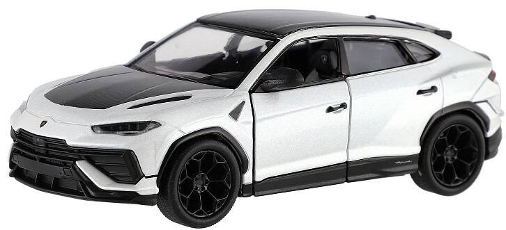 Teddies Sestavený kovový model auta Kinsmart Lamborghini Urus Performante - na zpětné natažení | Plastikové modely