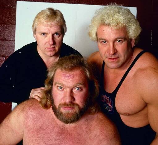 Big John Studd In The Heenan Family Wallpaper