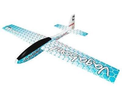 RC model letadla Vagabond 1500 ARF hexaMODRÁ EPP bez potahu