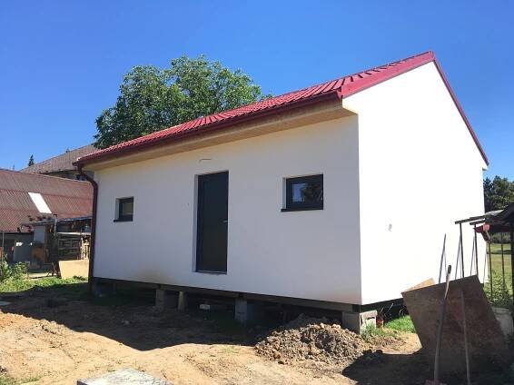 Dřevostavba 50 m2 v Hrádku u Rokycan