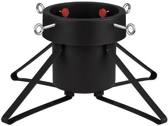 RUHHY Stojan na stromek 48 × 20 cm, černý