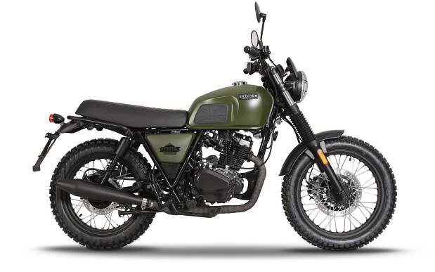 Brixton Felsberg 125 ABS Cargo-Green - ProMoto