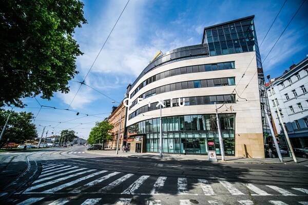 Pronájem obchodních prostor v centru Brna o ploše 191 m2