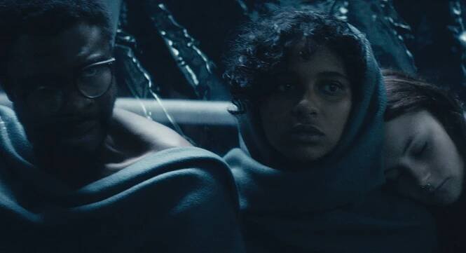 Sløborn - Weg hier - Z filmu - Sylvain Mabe, Safinaz Sattar, Lea van Acken