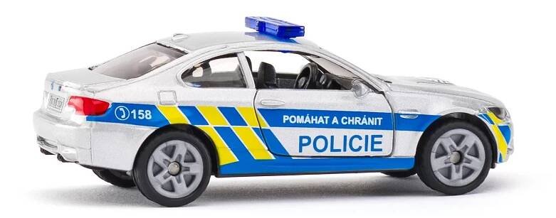 SIKU Kovový model Set policejní sada 3 aut - česká verze