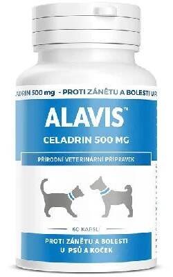 ALAVIS CELADRIN pro psy a kočky 60 kapslí (500 mg)