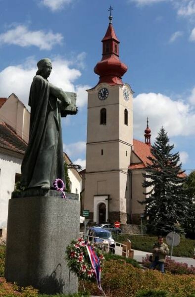 OBRAZEM: Husův svátek oslavil i T.G.M.