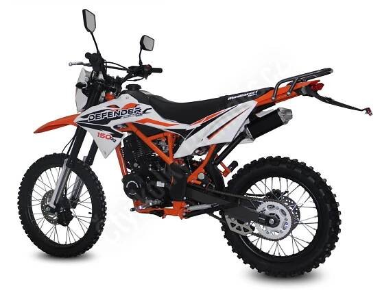 Pitbike MiniRocket Mikilon Defender 150RR kola 19/16 sedlo 86,5cm, oranžová | Čtyřkolky-brandýs.cz