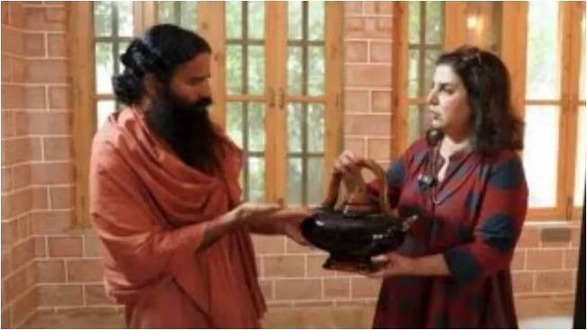 Farah Khan tours Baba Ramdev’s Jodhpur stone 'jhopdi,' reveals Rs 1 lakh kamandal and performs Shiv puja in private temple
