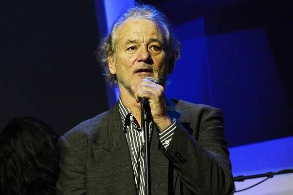 Bill Murray hosting a benefit concert in February.