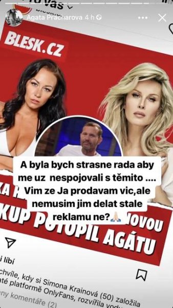 Agáta přiznala spory s ex Soukupem: Zákaz ohledně dcery Rozárky!